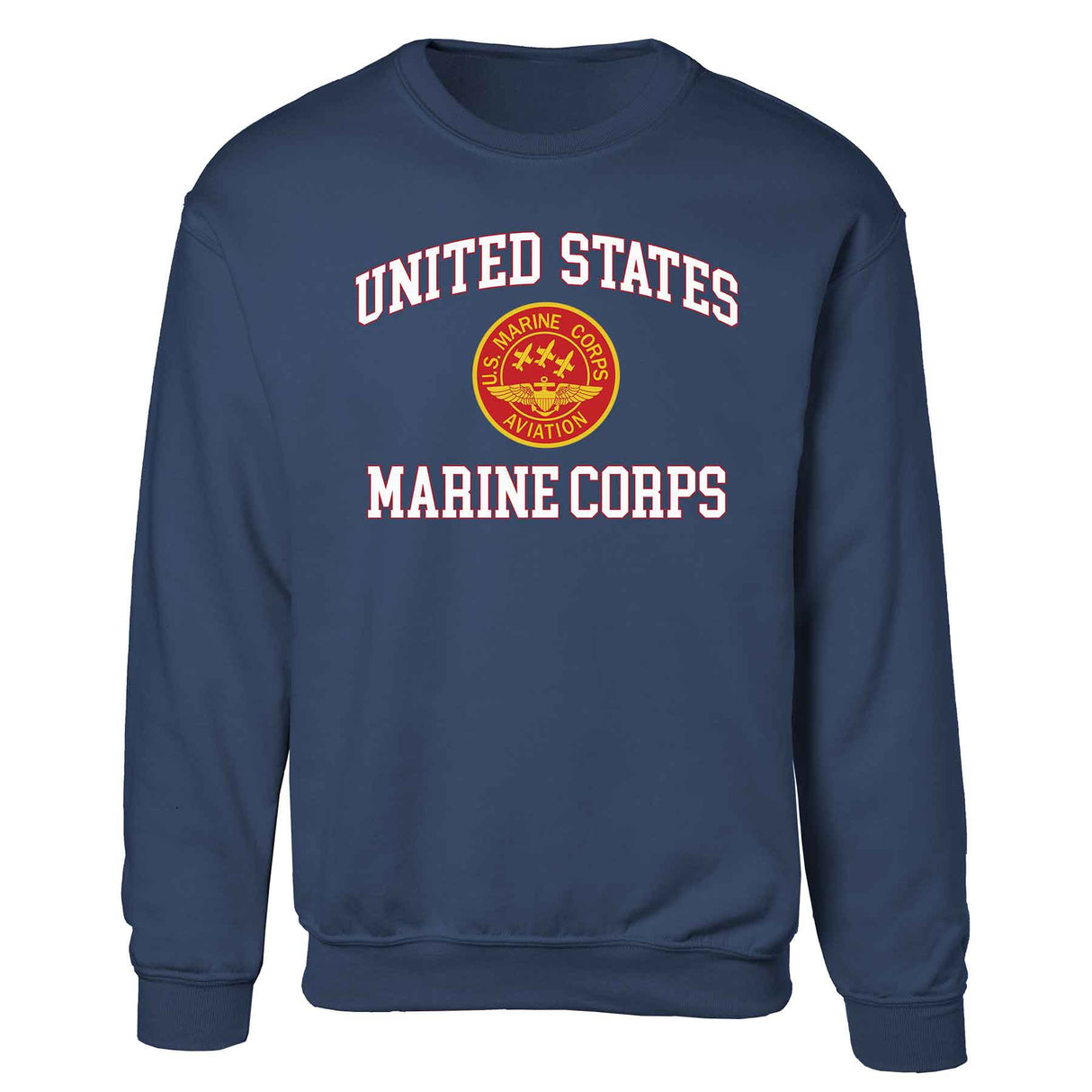 Red Marine Corps Aviation USMC Sweatshirt - SGT GRIT