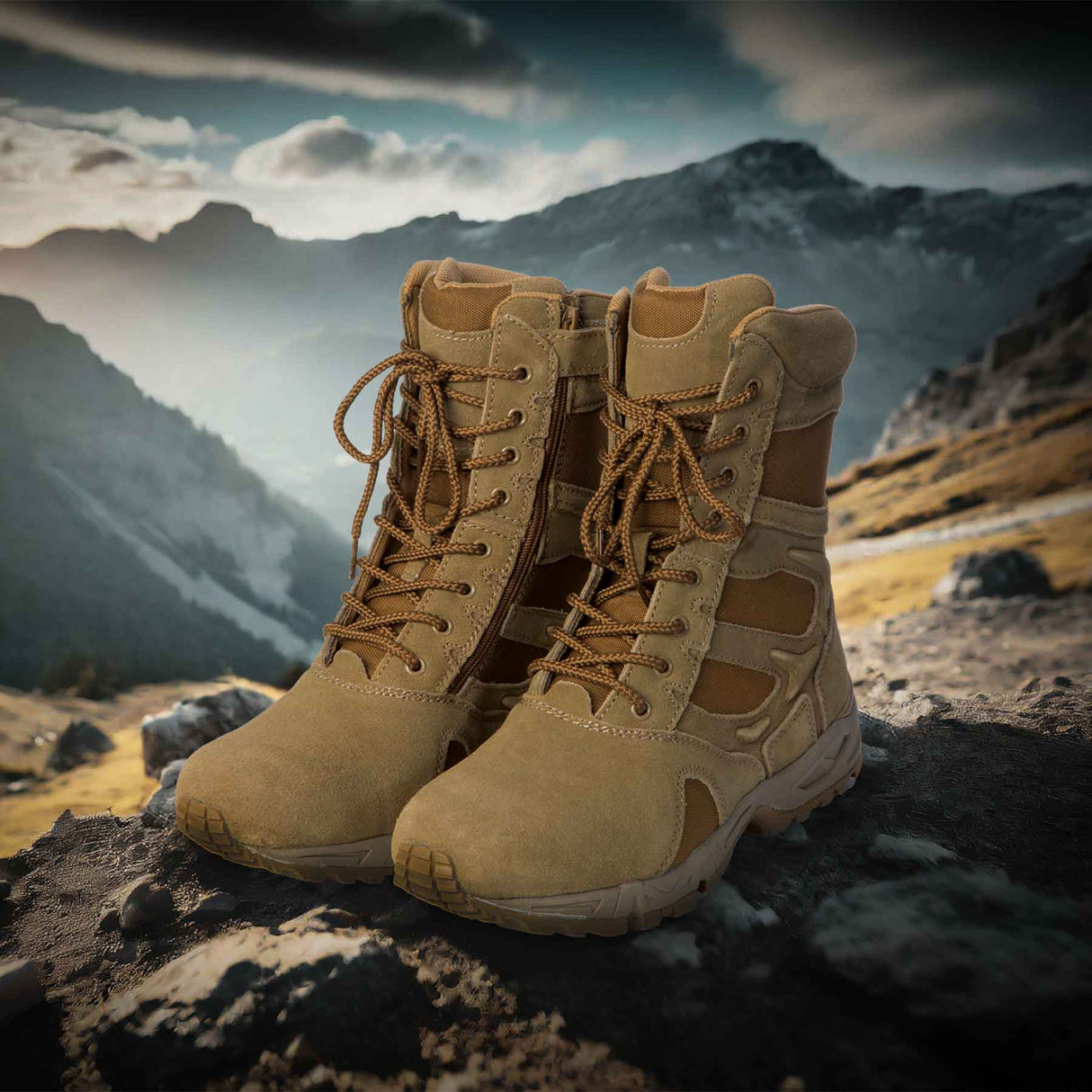 Forced Entry Deployment Boots With Side Zipper - SGT GRIT
