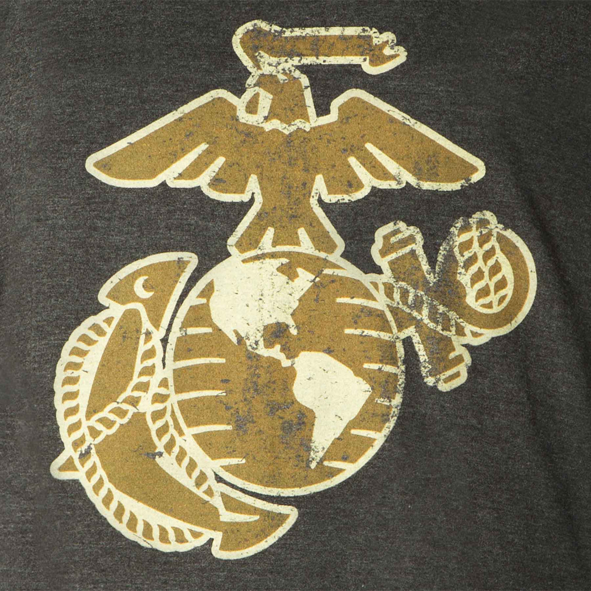 Vintage-Look Graphic Marine Corps EGA T-shirt - SGT GRIT