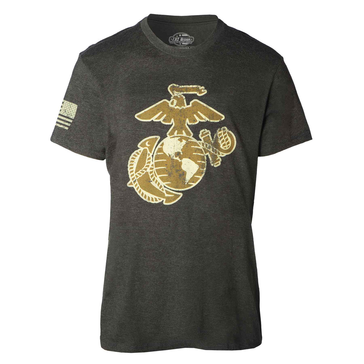 Vintage-Look Graphic Marine Corps EGA T-shirt - SGT GRIT