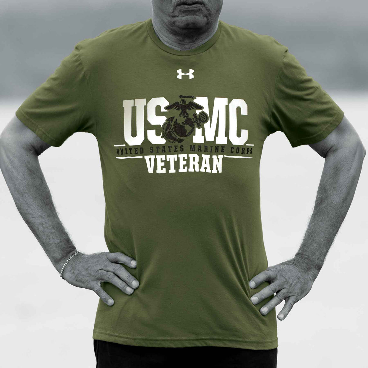 Men's USMC Veteran Performance T-shirt - SGT GRIT