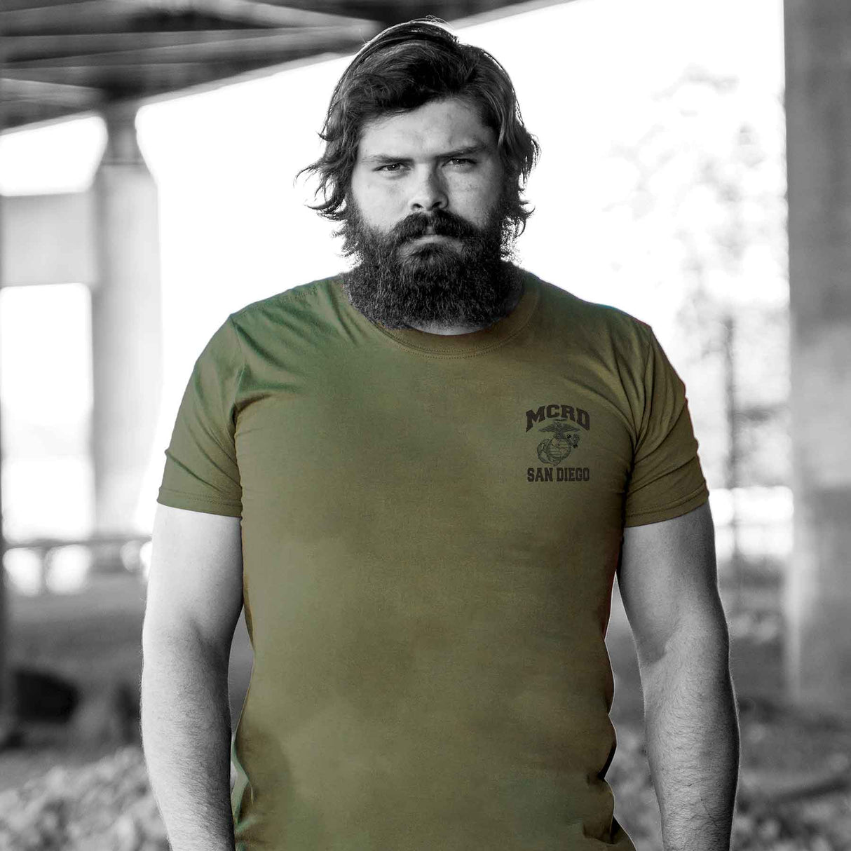 MCRD Location/Year State T-Shirt - SGT GRIT