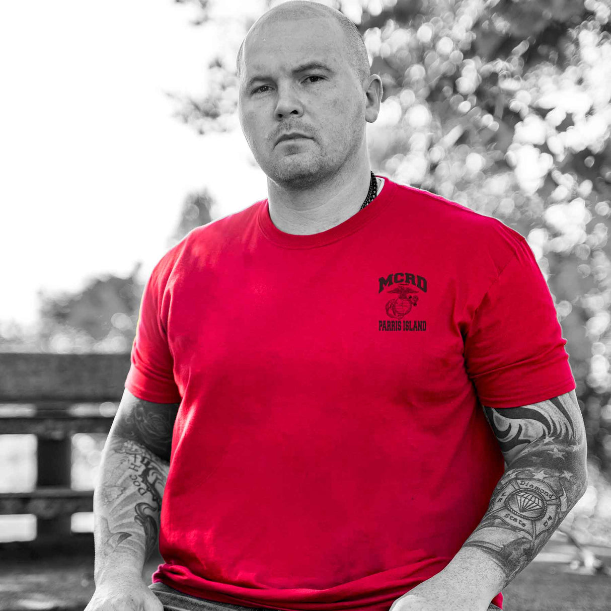 MCRD Location/Year State T-Shirt - SGT GRIT