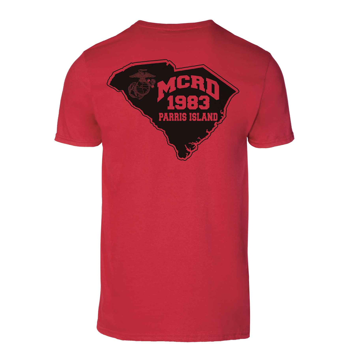MCRD Location/Year State T-Shirt - SGT GRIT