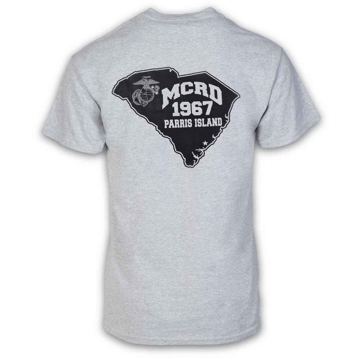 MCRD Location/Year State T-Shirt - SGT GRIT