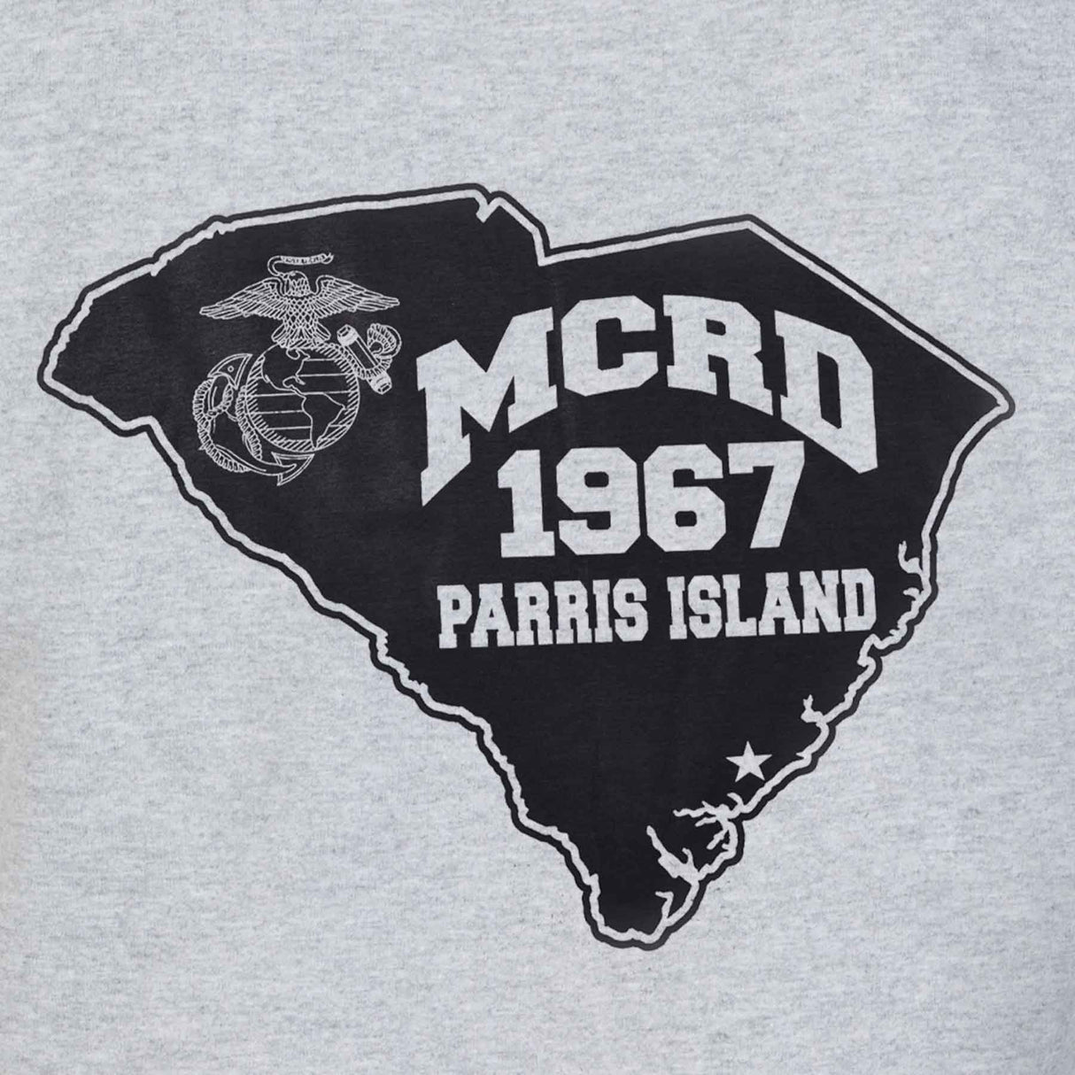 MCRD Location/Year State T-Shirt - SGT GRIT