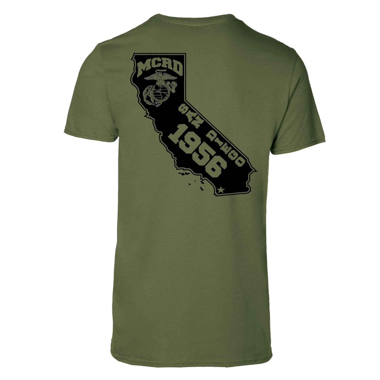 MCRD Location/Year State T-Shirt - SGT GRIT