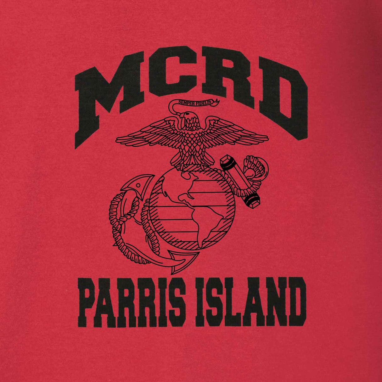 MCRD Location/Year State T-Shirt - SGT GRIT