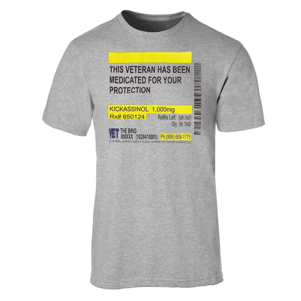 Medicated For Your Protection T-shirt - SGT GRIT