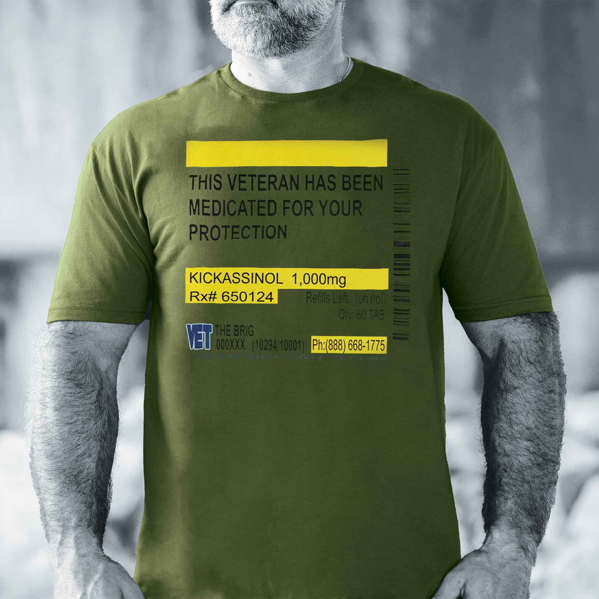 Medicated For Your Protection T-shirt - SGT GRIT