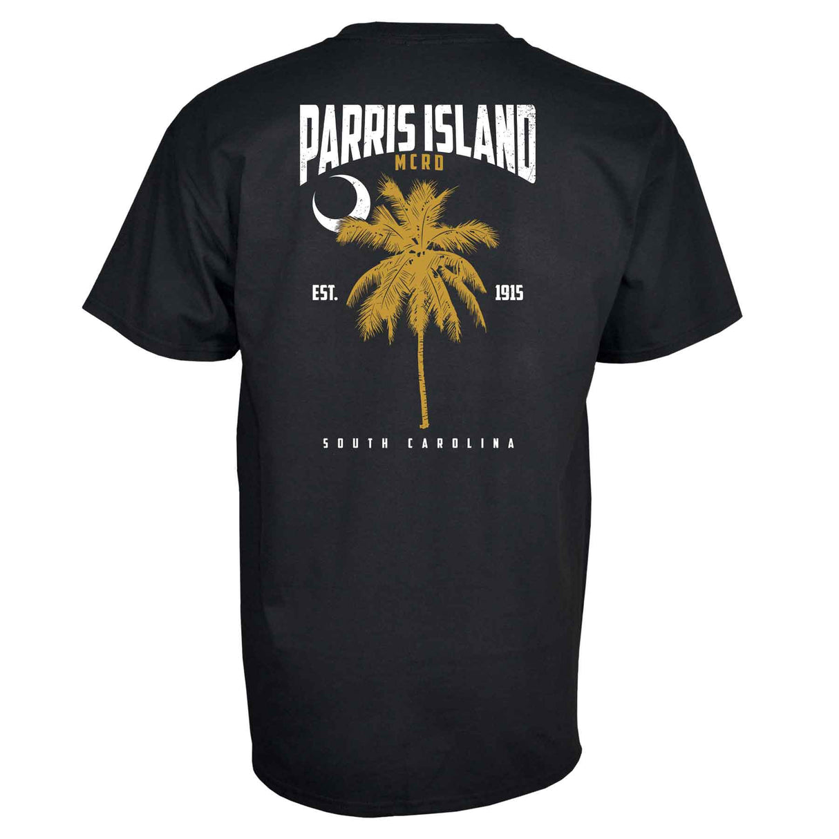 Parris Island MCRD Palm T-shirt - SGT GRIT