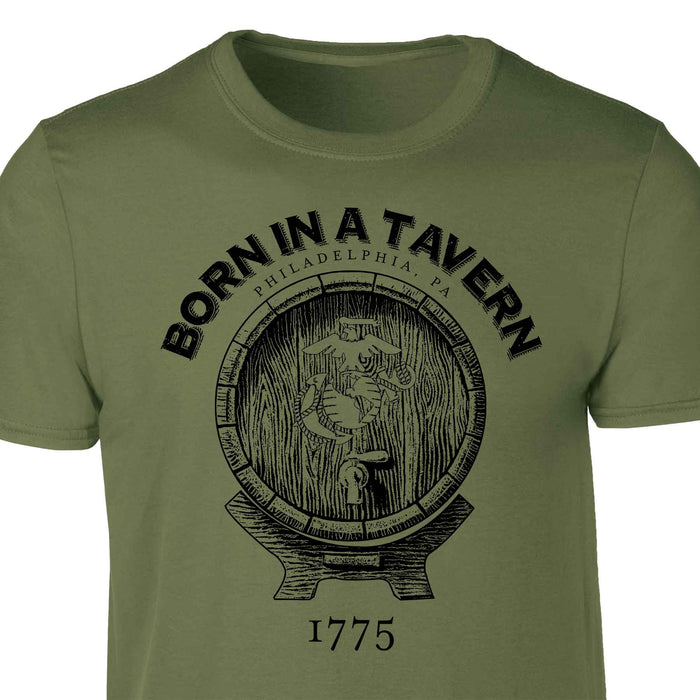 Born In A Tavern T-shirt - SGT GRIT