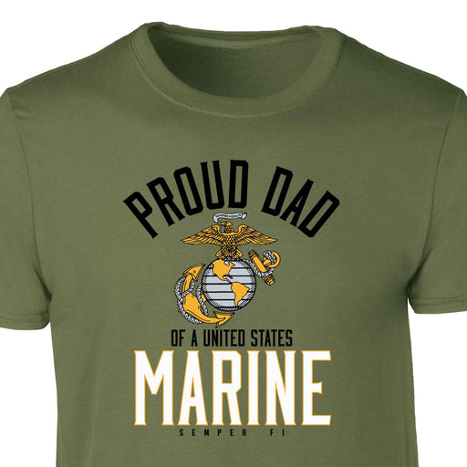 Personalized Proud "Family" Of A United States Marine T-Shirt - SGT GRIT