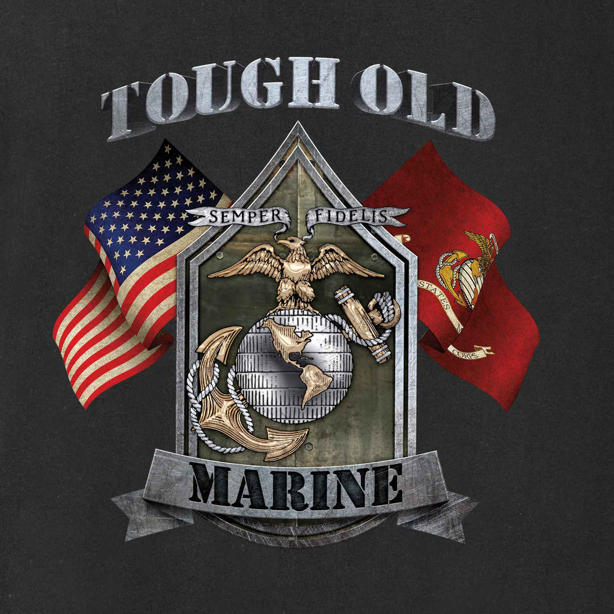 Tough Old Marine T-shirt - SGT GRIT