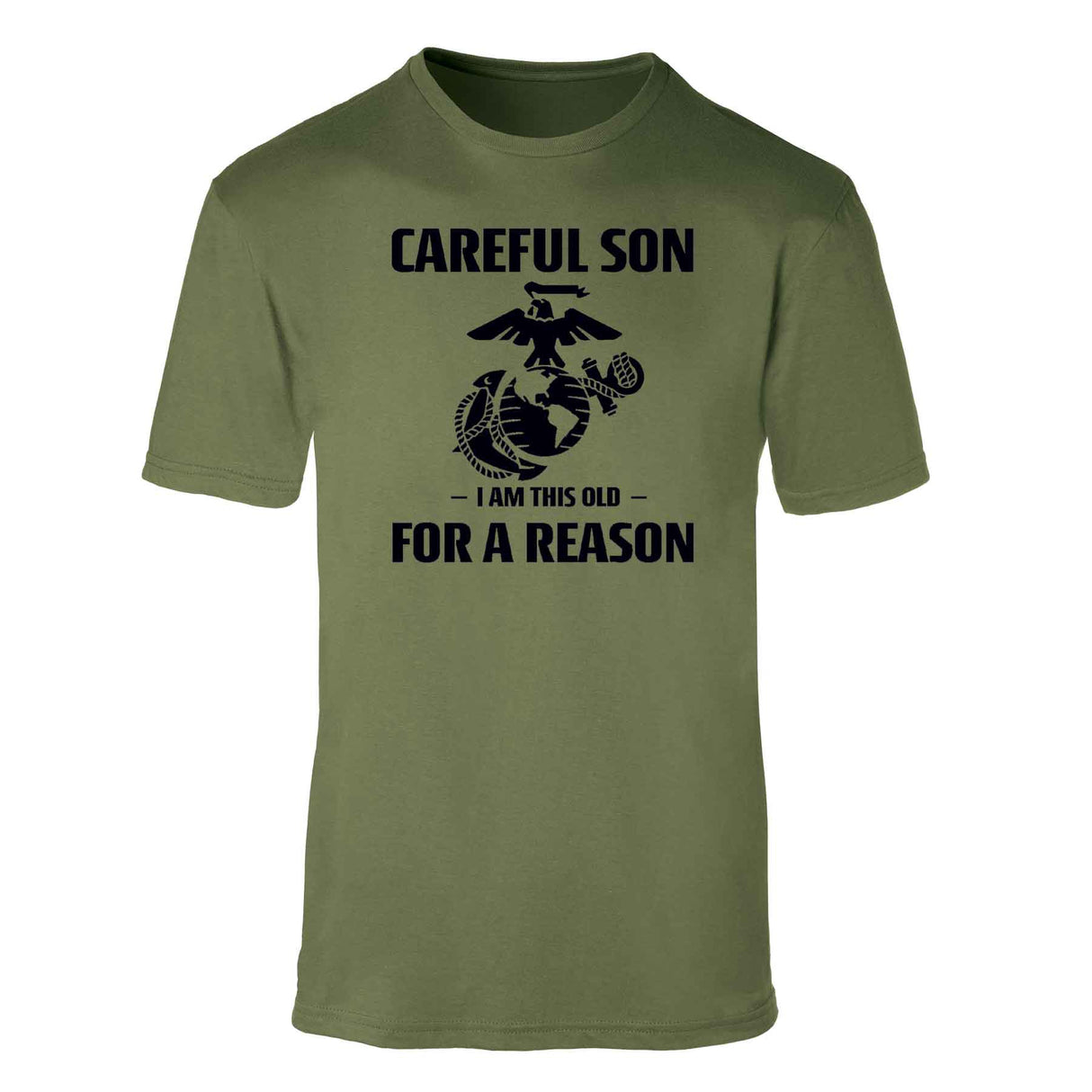 Marine Graphic 'Careful Son' Short-Sleeve T-shirt - SGT GRIT