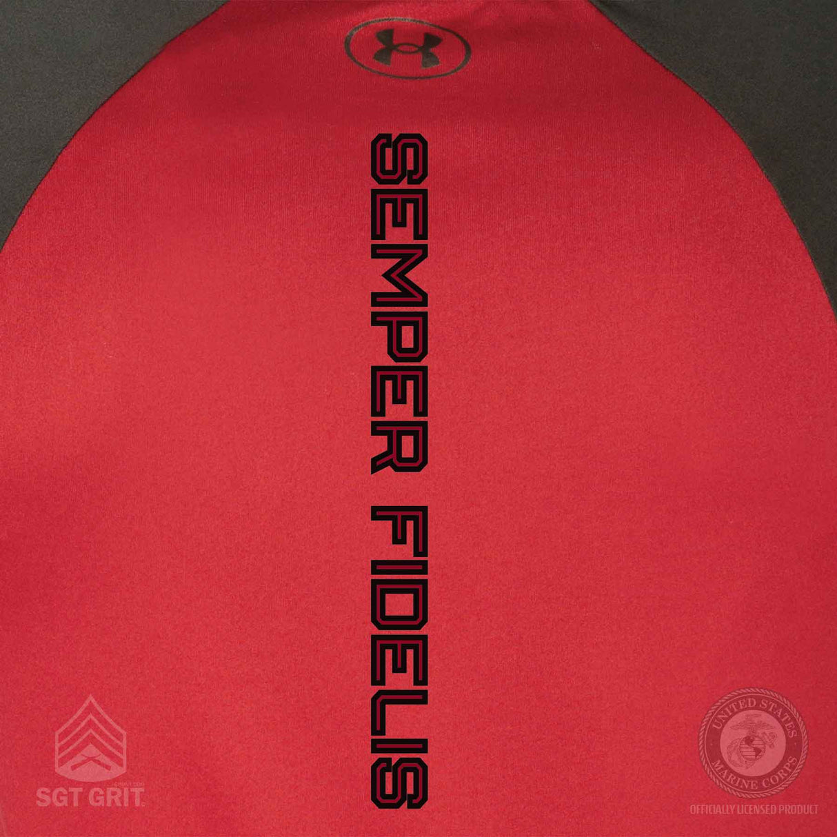 Under Armour EGA Raglan Sleeve Tech T-shirt - SGT GRIT