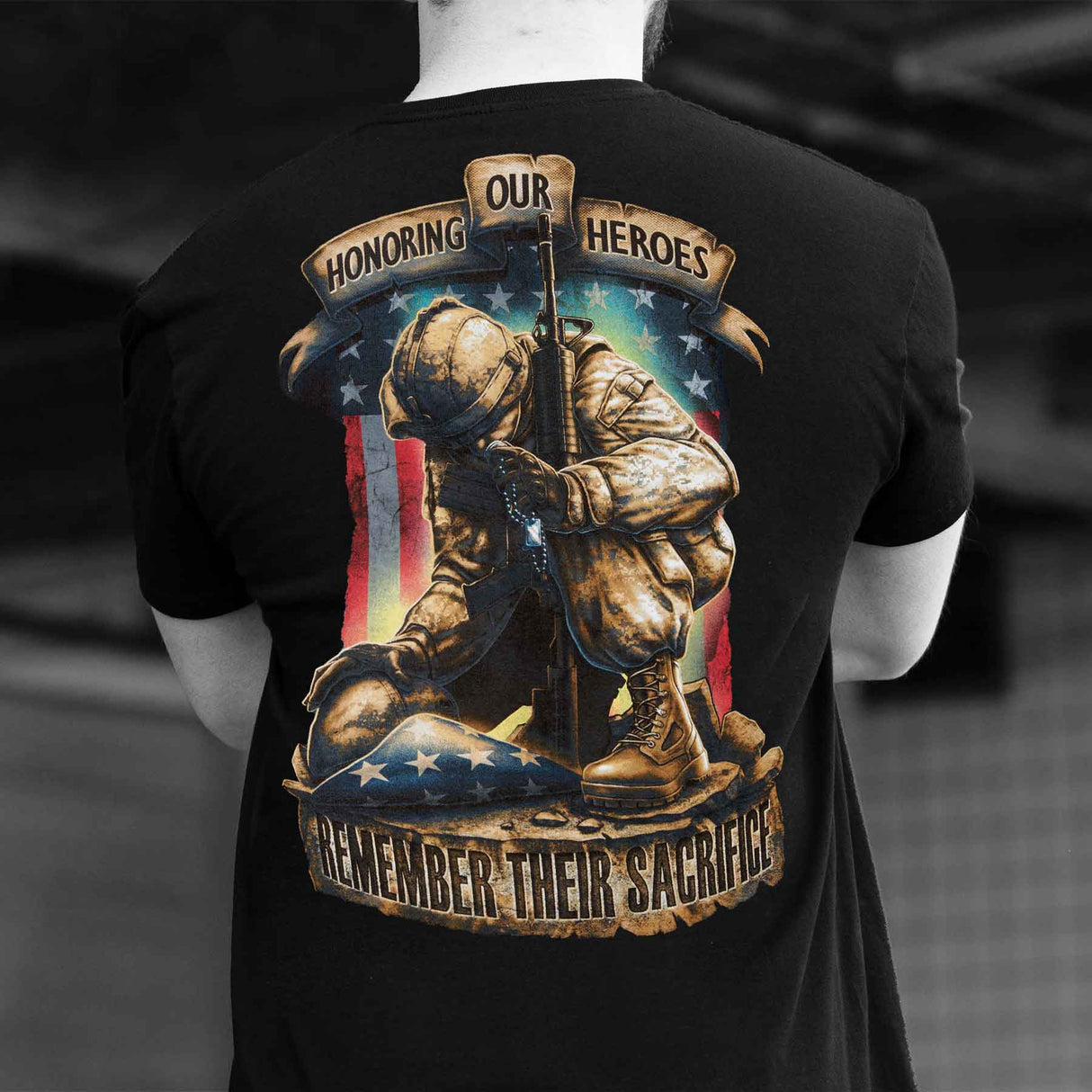 Honoring Our Heroes T-shirt - SGT GRIT