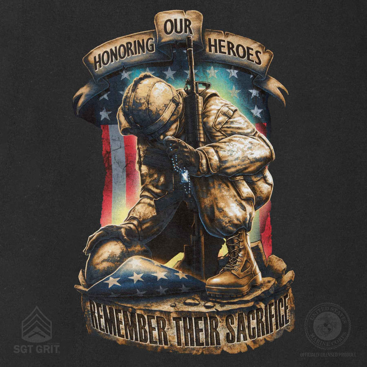 Honoring Our Heroes T-shirt - SGT GRIT