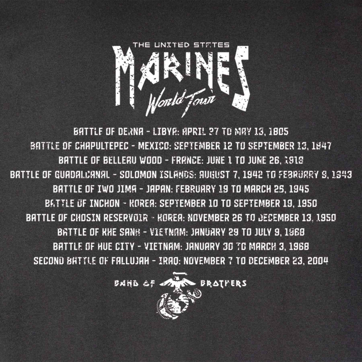 Band Of Brothers World Tour T-shirt - SGT GRIT