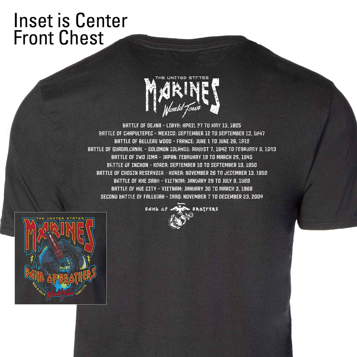 Band Of Brothers World Tour T-shirt - SGT GRIT