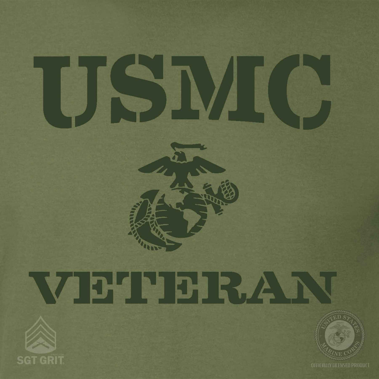 USMC Veteran T-shirt - SGT GRIT