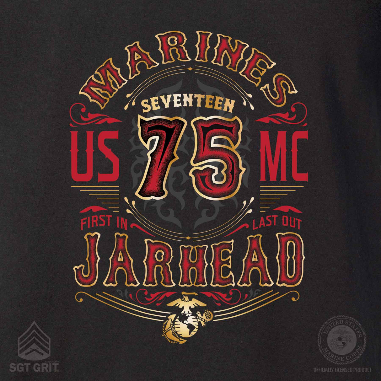USMC Jarhead T-shirt - SGT GRIT