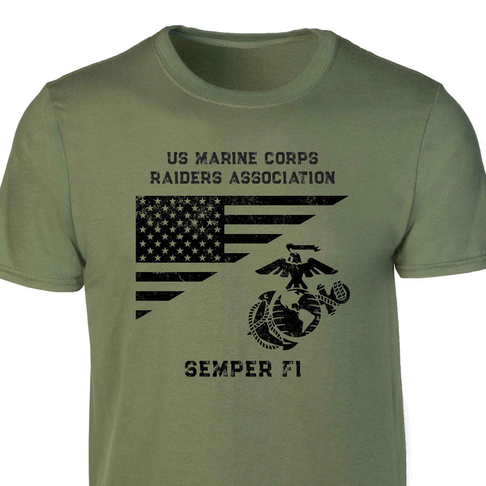 USMC Flag and EGA Customizable Reunion T-shirt - SGT GRIT