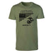 USMC Flag and EGA Customizable Reunion T-shirt - SGT GRIT