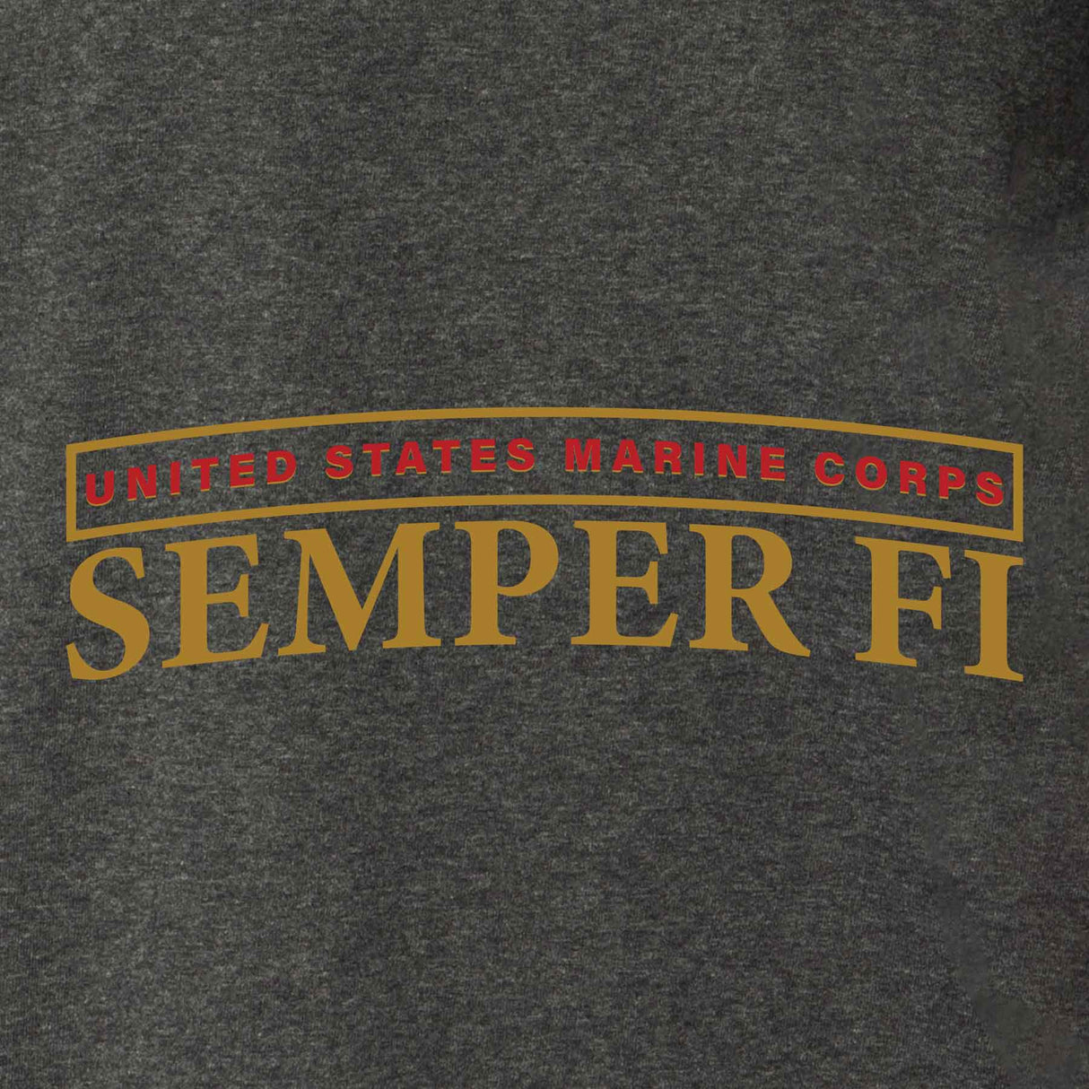 Semper Fi Arch Heather T-shirt - SGT GRIT
