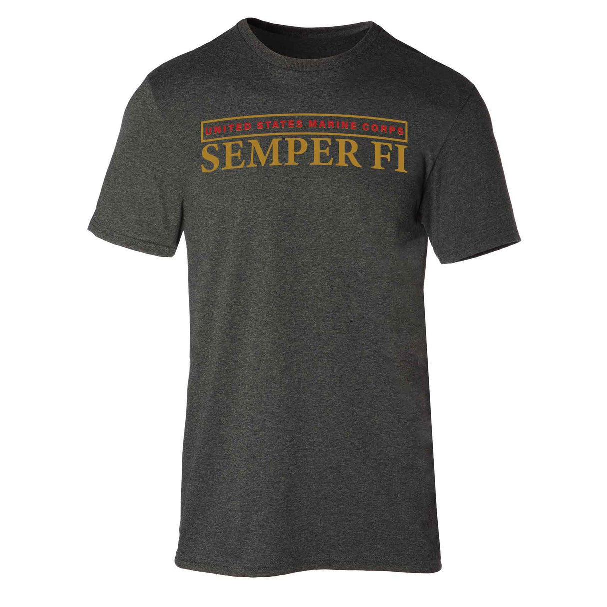 Semper Fi Arch Heather T-shirt - SGT GRIT