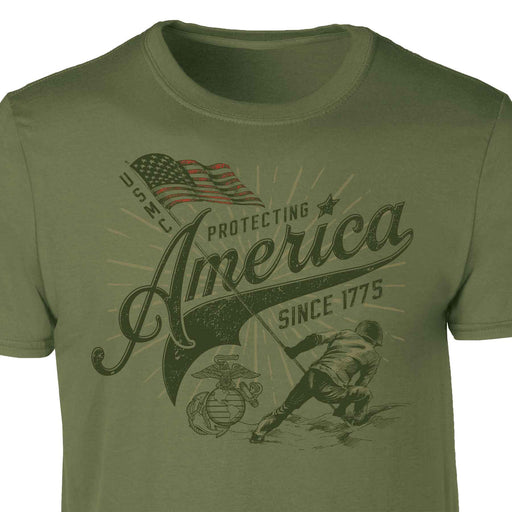 USMC Protecting America Since 1775 T-shirt - SGT GRIT