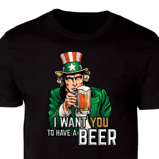 Irish Uncle Sam T-shirt - SGT GRIT