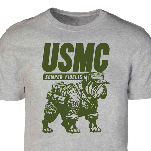 USMC Combat Bulldog T-shirt - SGT GRIT