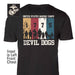 1775 Devil Dogs Back With Left Chest T-shirt - SGT GRIT
