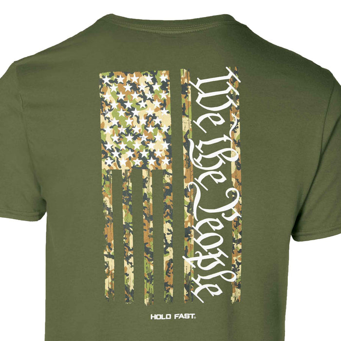 We The People T-shirt, camo - SGT GRIT