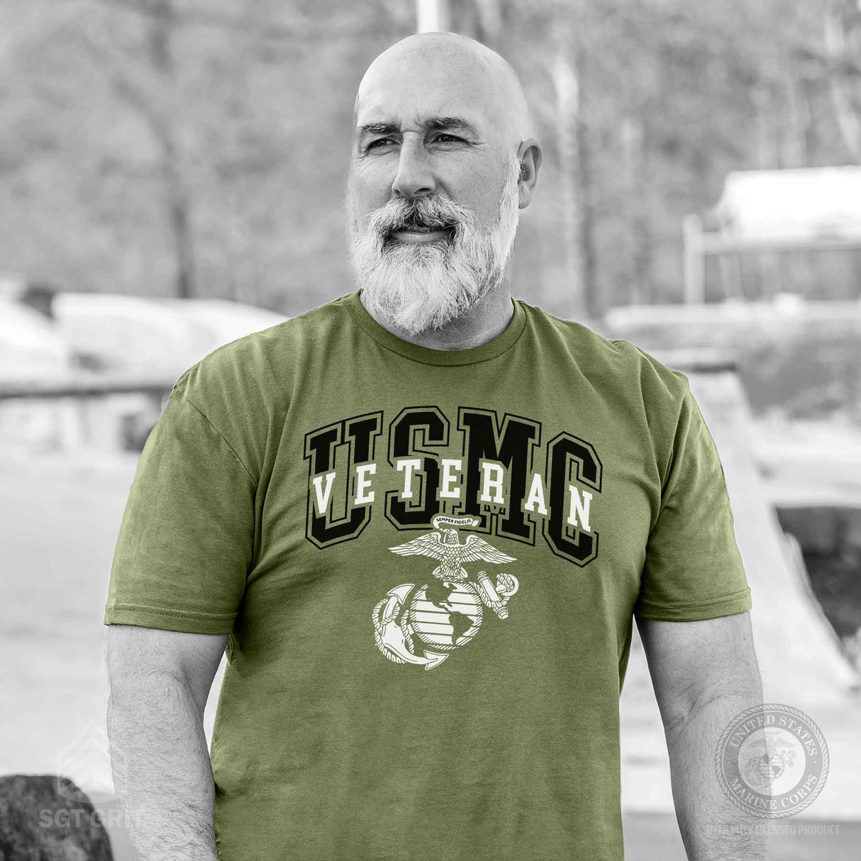 USMC Veteran T-shirt - SGT GRIT