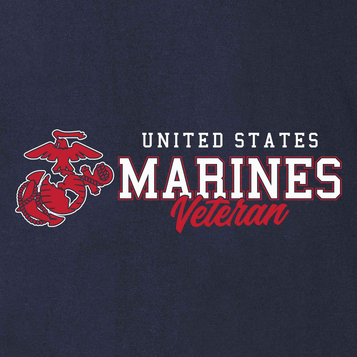 USMC Veteran Script T-shirt - SGT GRIT