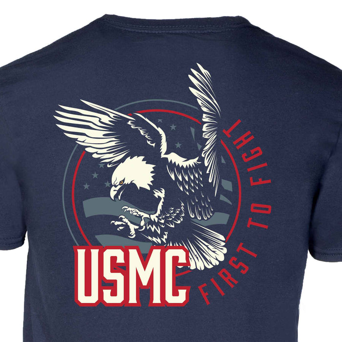 First To Fight Eagle T-shirt - SGT GRIT
