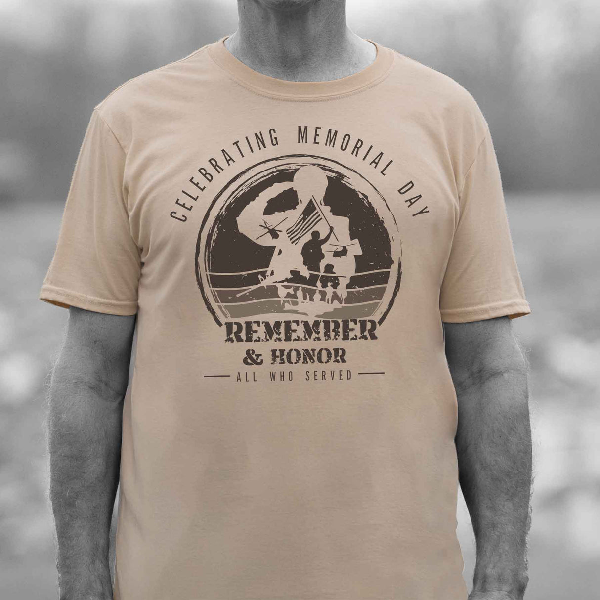 Memorial Day Remember & Honor T-shirt - SGT GRIT