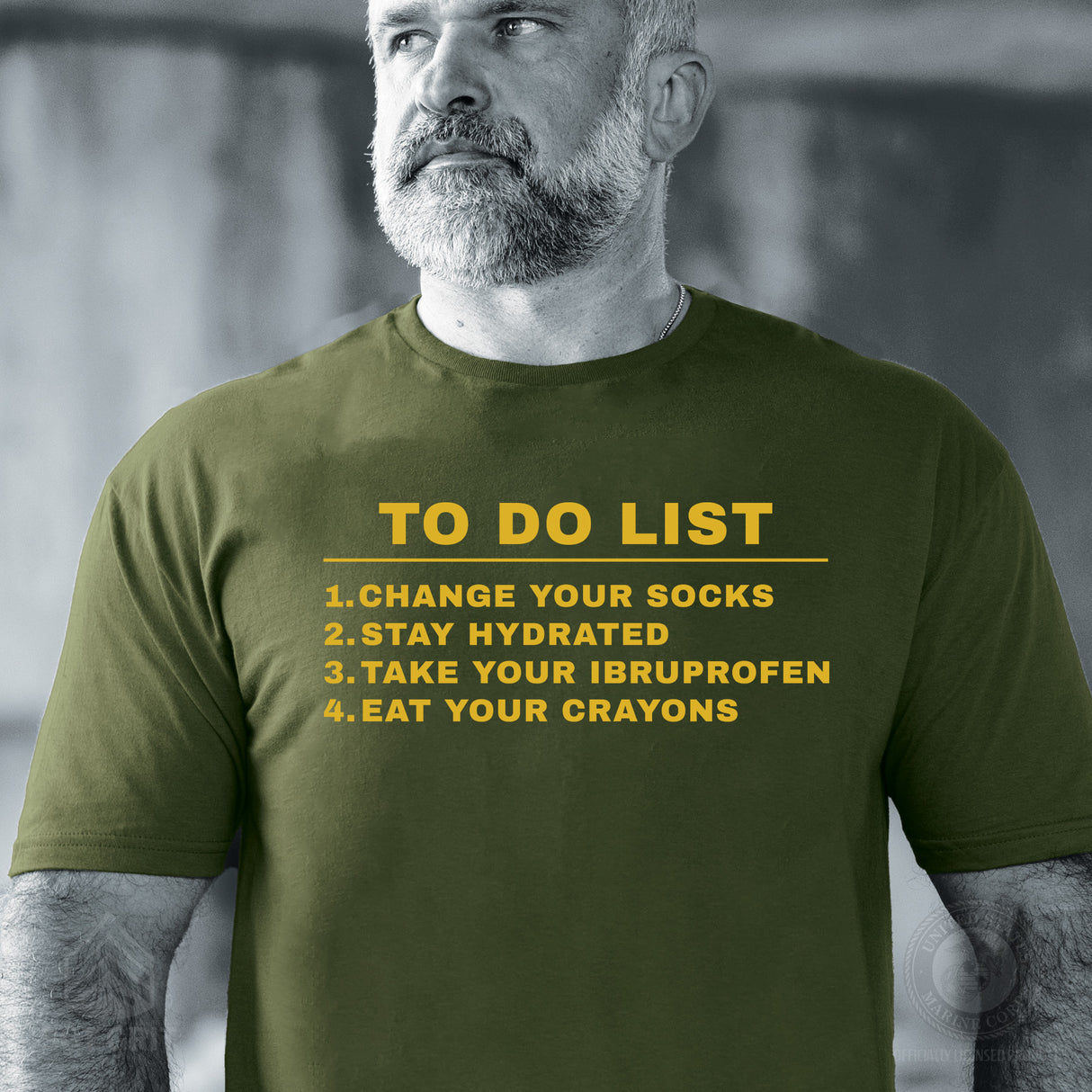 USMC To Do List T-Shirt - SGT GRIT