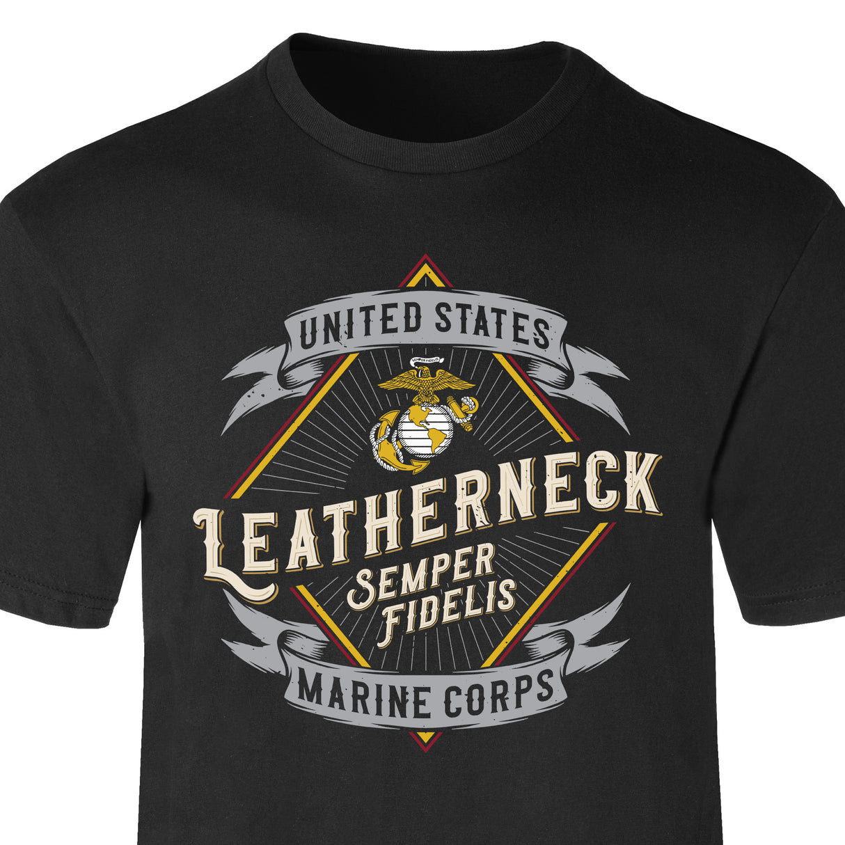 Marines Leatherneck Diamond T-Shirt - SGT GRIT