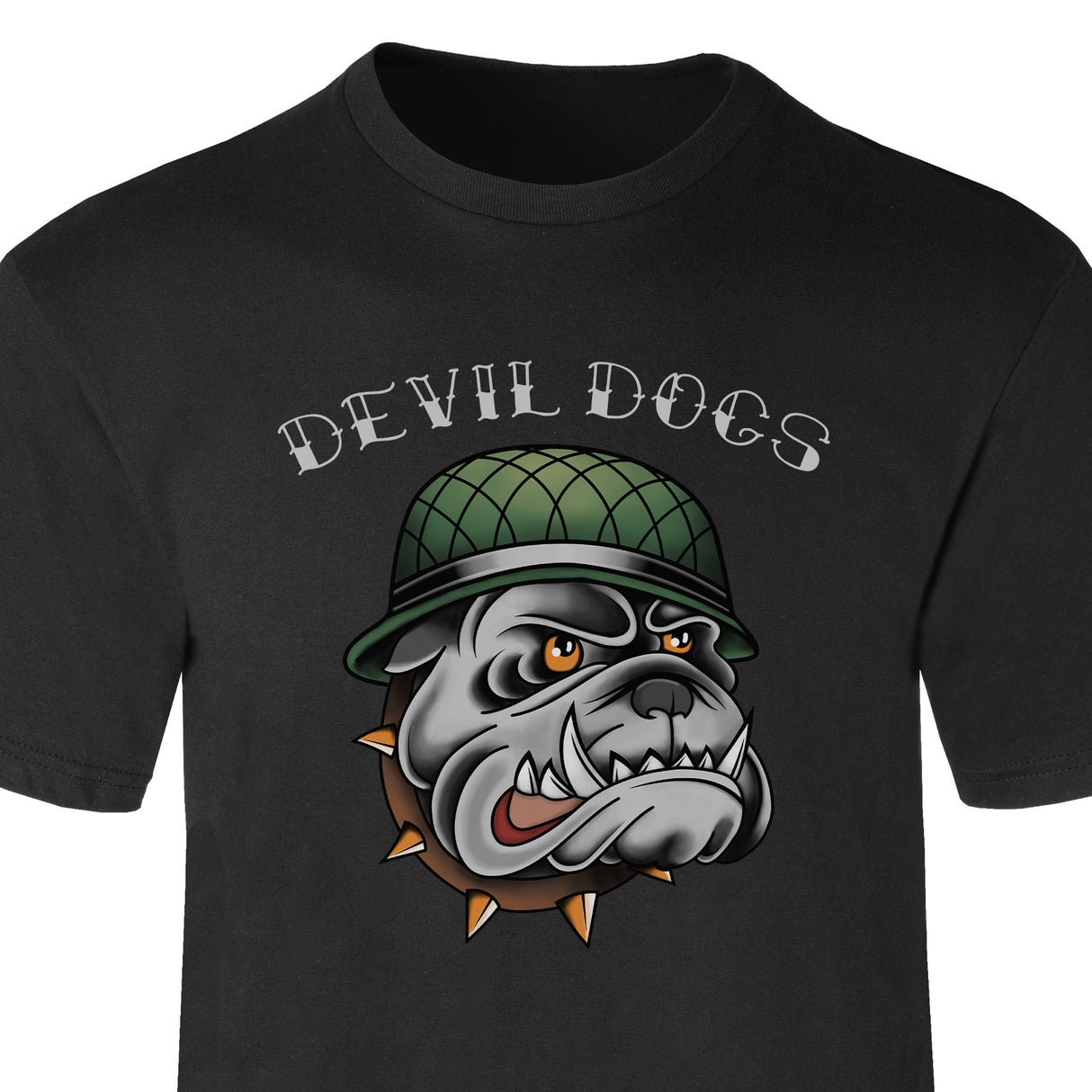 USMC Vintage Tattoo Devil Dogs T-Shirt - SGT GRIT