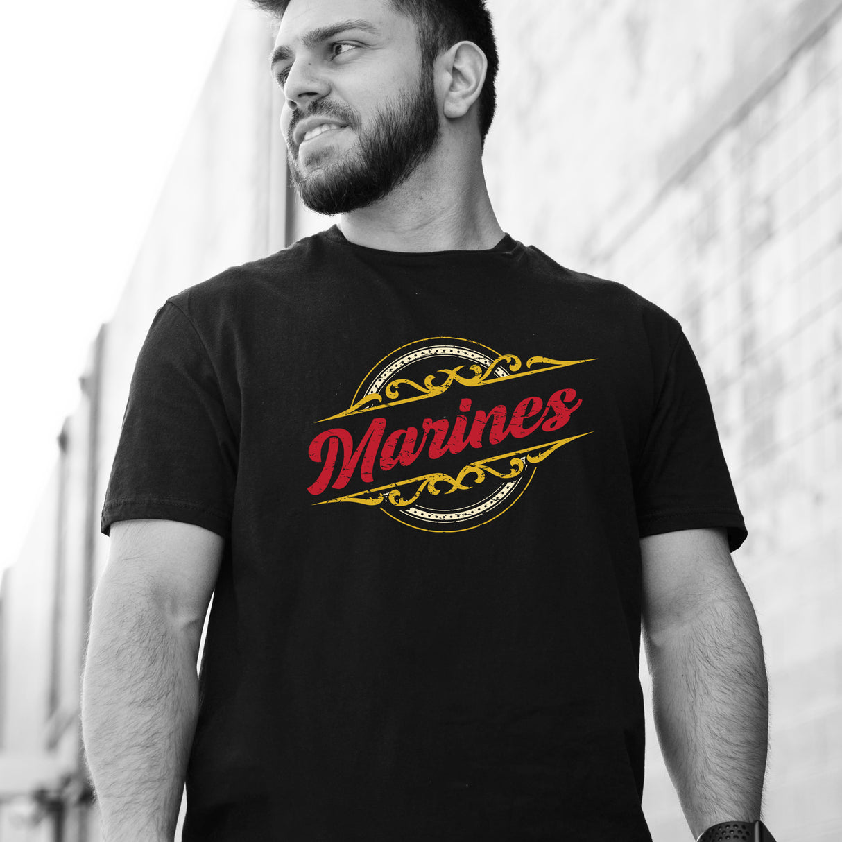 Classy Vintage Marines T-Shirt - SGT GRIT