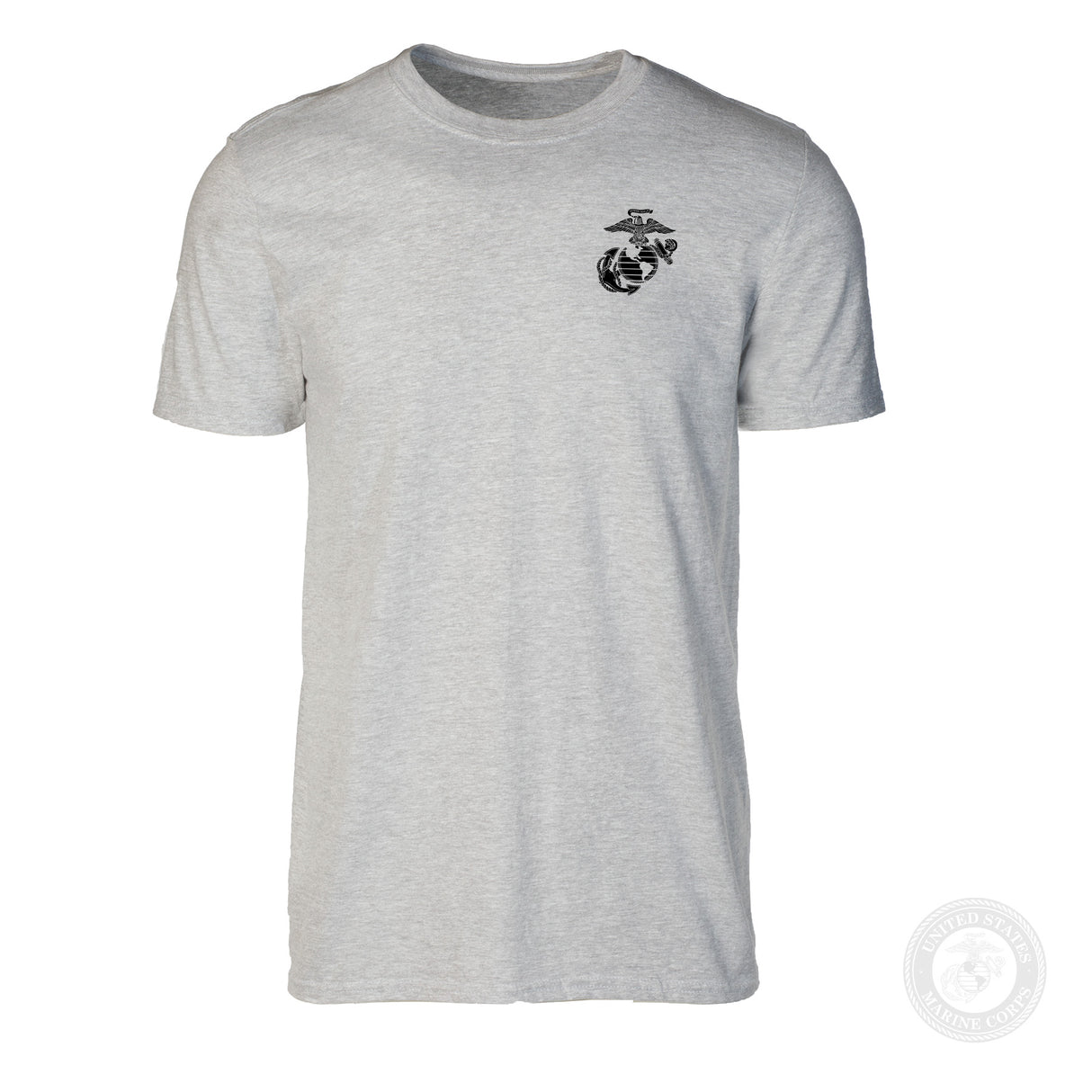 Grumpy Old Marine Bulldog Mascot T-shirt- Back Design - SGT GRIT