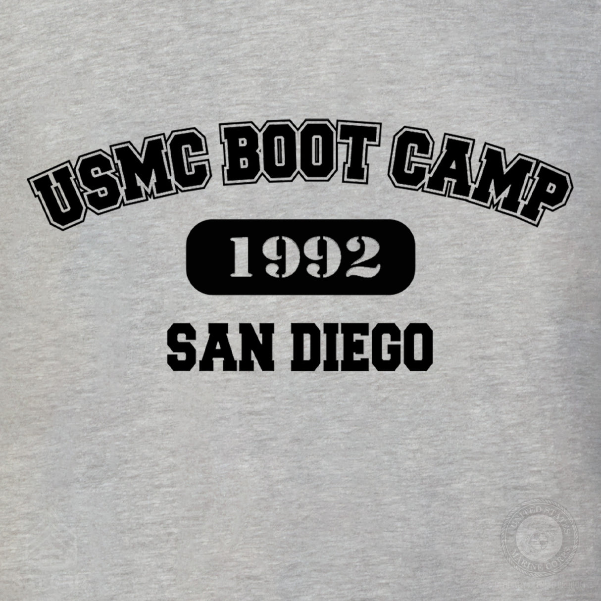 USMC Boot Camp T-Shirt- Back Design - SGT GRIT