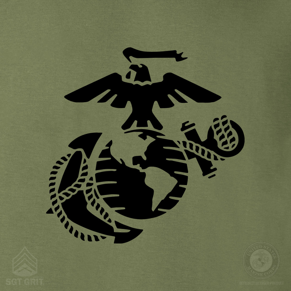 USMC Boot Camp T-Shirt- Back Design - SGT GRIT