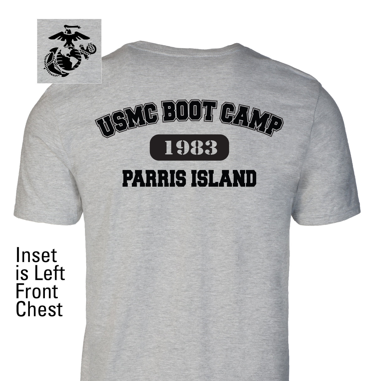 USMC Boot Camp T-Shirt- Back Design - SGT GRIT