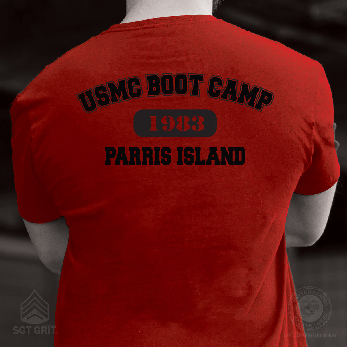 USMC Boot Camp T-Shirt- Back Design