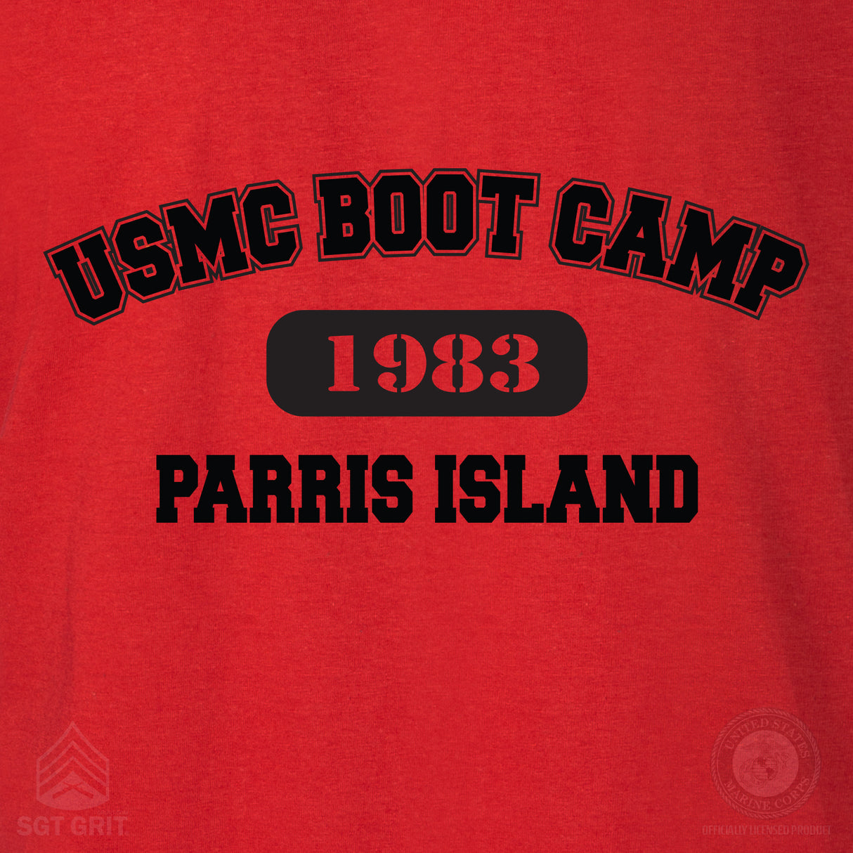 USMC Boot Camp T-Shirt- Back Design