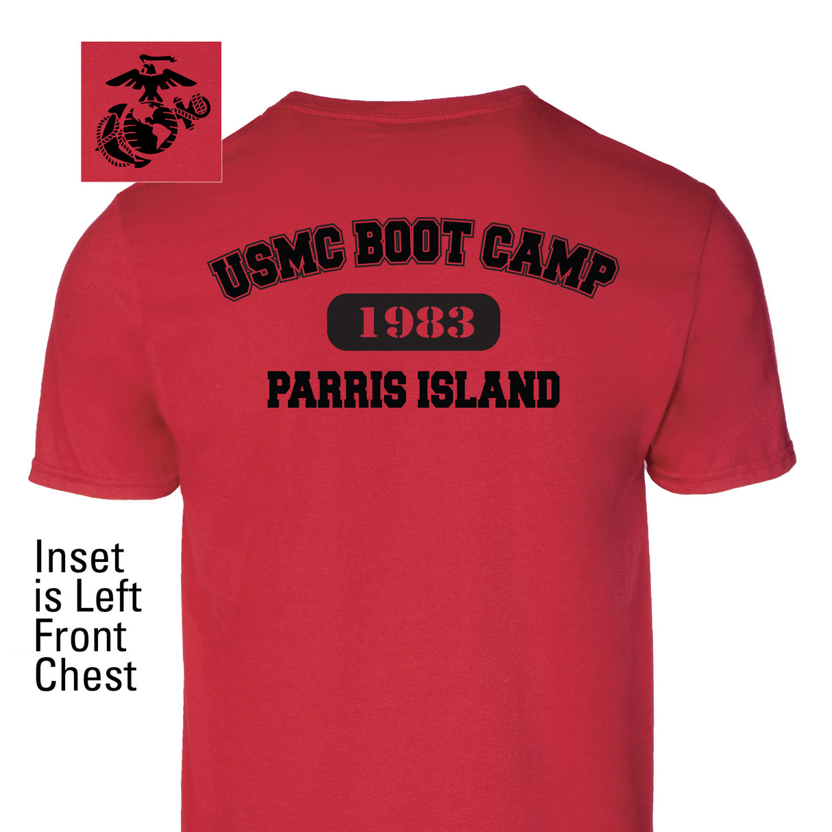 USMC Boot Camp T-Shirt- Back Design - SGT GRIT